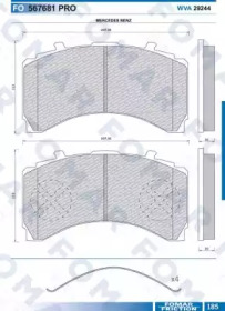 FOMAR FRICTION FO 567681